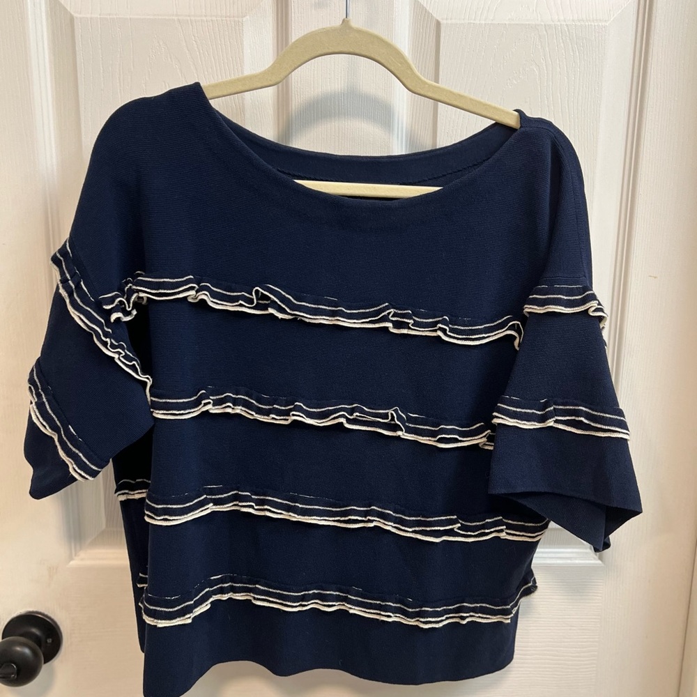 J crew Navy top